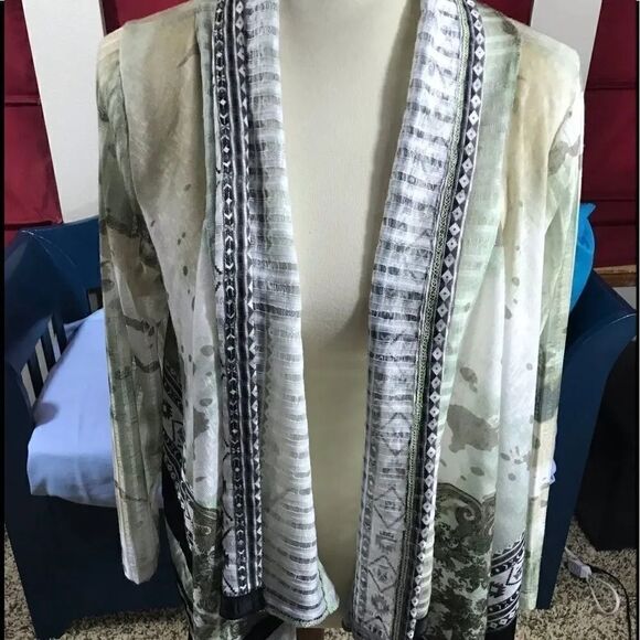 Long Sleeve Open Cardigan by Style Boutique C11 - Picture 1 of 4